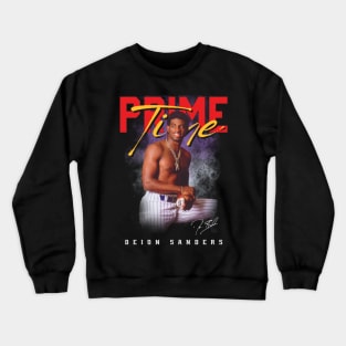 Deion Sanders Aesthetic Tribute 〶 Crewneck Sweatshirt